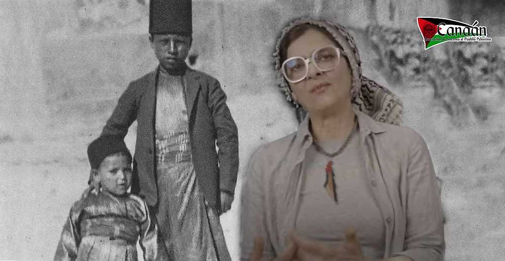 Susana Khalil en el programa "Palestina 11 mil años de Historia"
